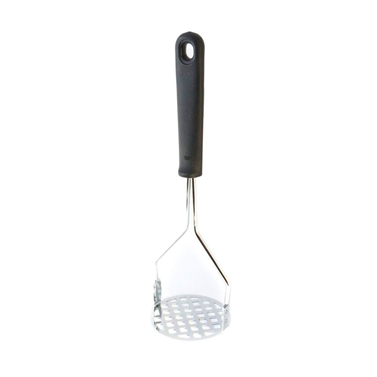 Pisapapas de metal con mango de plástico 25x8cm - Pisapapas De Metal Con Mango De Plástico 25x8cm 
