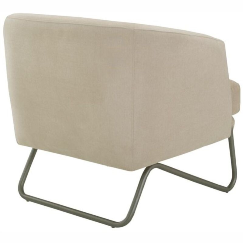 Butaca 3788 Tapizada en Tela Marrón