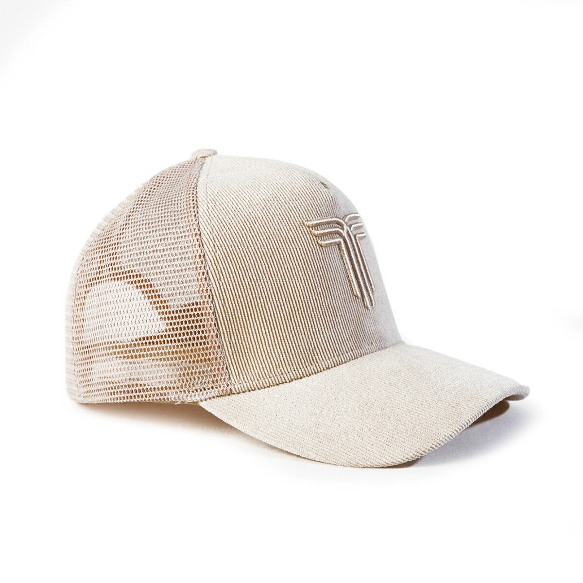 Gorra Tiffosi Corderoy Unisex - Crema 