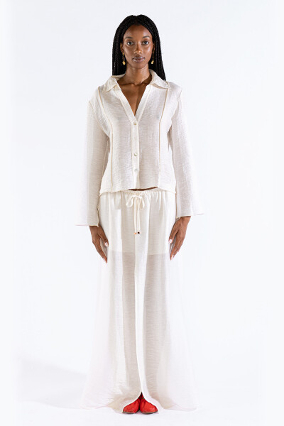 ANGIE SHIRT Cream