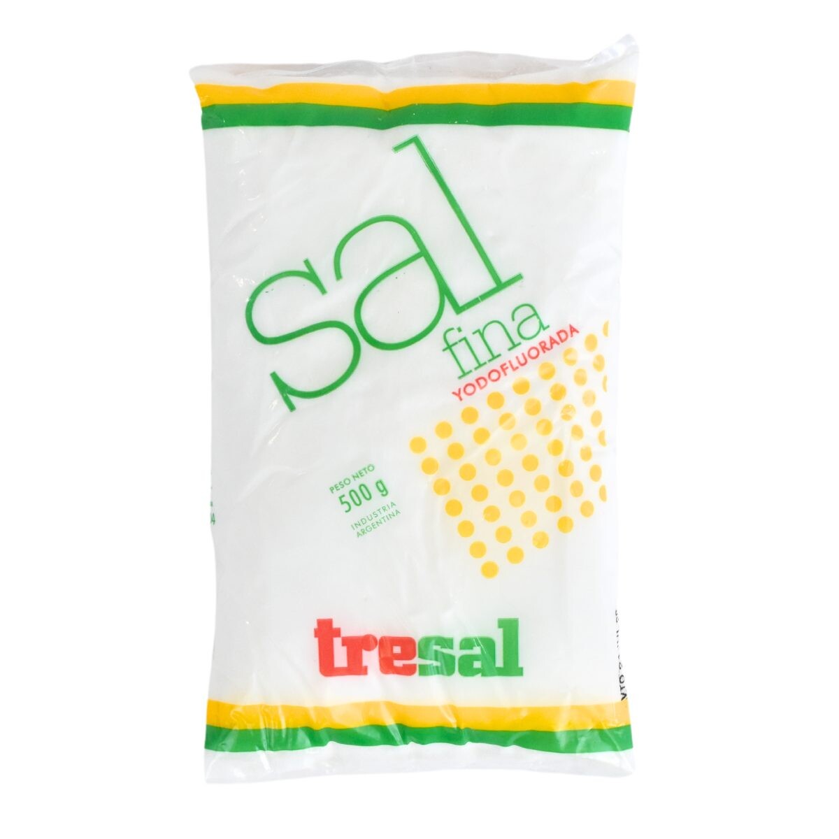Sal Tresal fina yodofluorada 500g 
