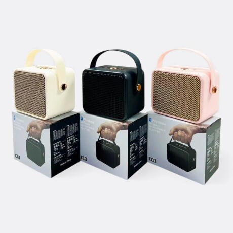 Parlante Cuadrado Beige