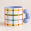 45-2K-005 Taza De Ceramica Modelo Cuadros