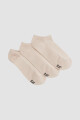 Nuevo pack x 3 deportiva colores lisos Beige