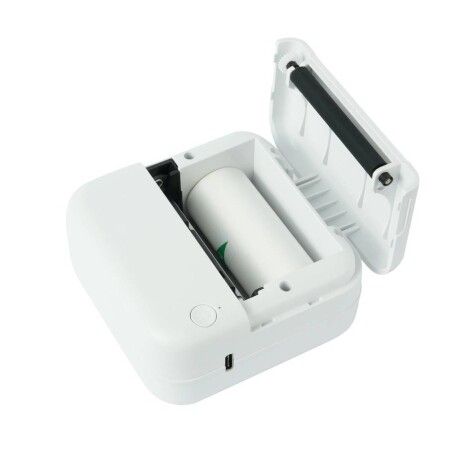 Mini Impresora Portátil Exofiz Mp-01 Conexión Bluetooth Ub BLANCO-VERDE