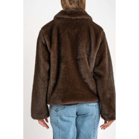 Abrigo Piel Chocolate