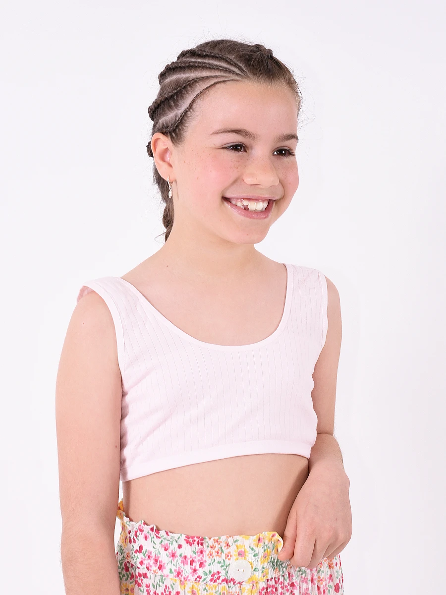 TOP HIGO - ROSA CLARO 