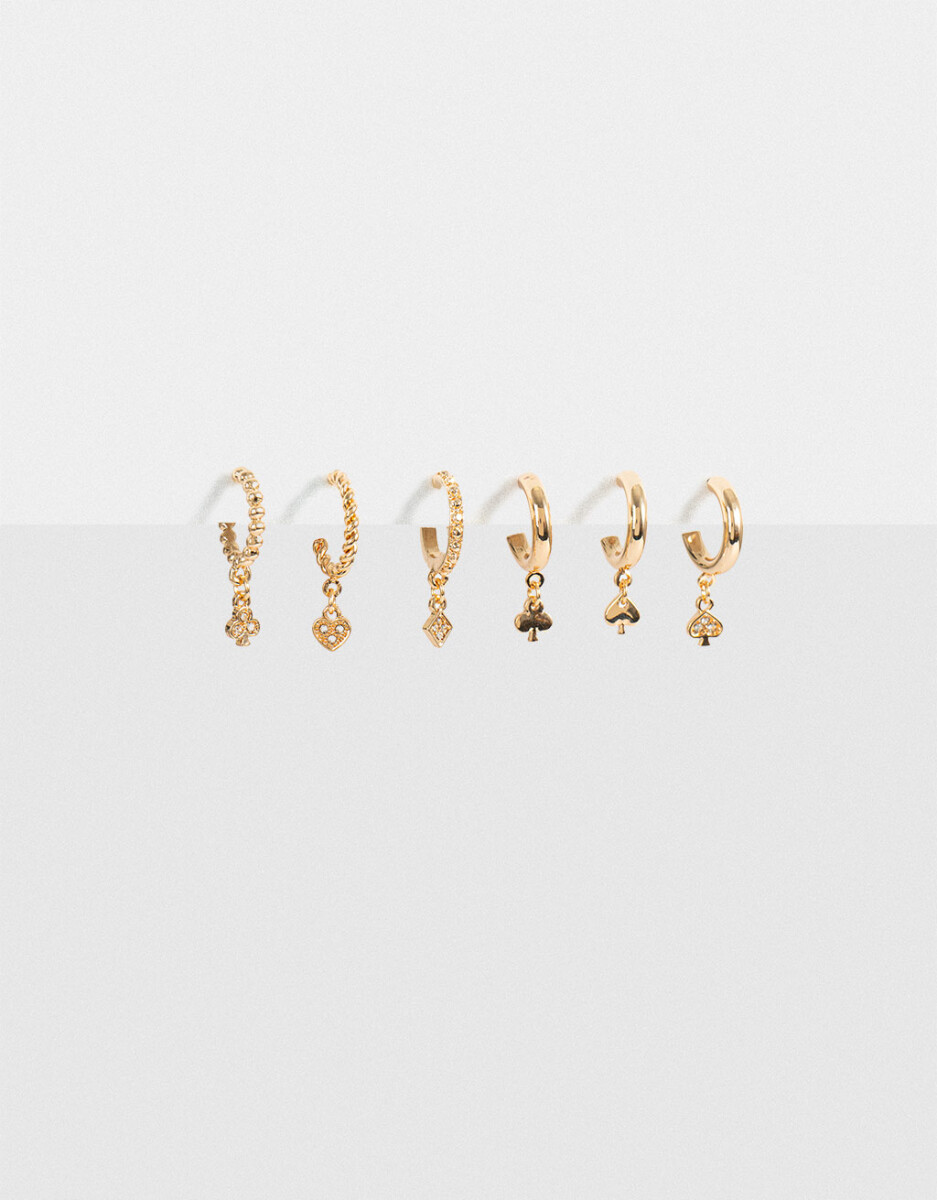 Set De Argollas Con Multidijes 
