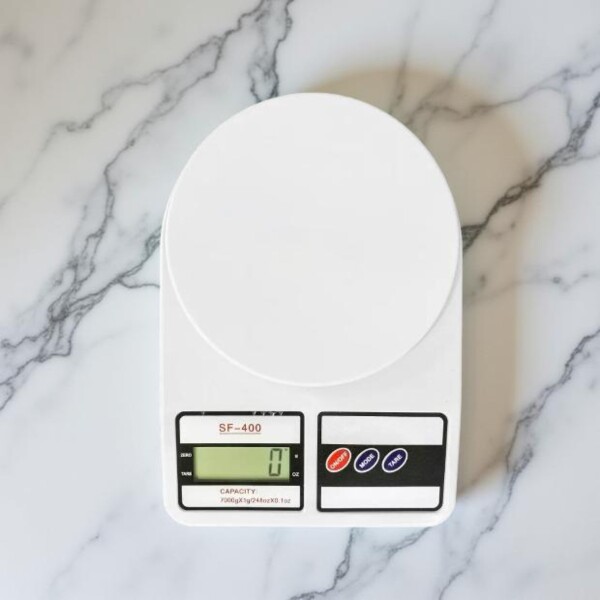 Balanza De Cocina Digital Precisión 1g Capacidad 10 kg Atrix Variante Color Blanco