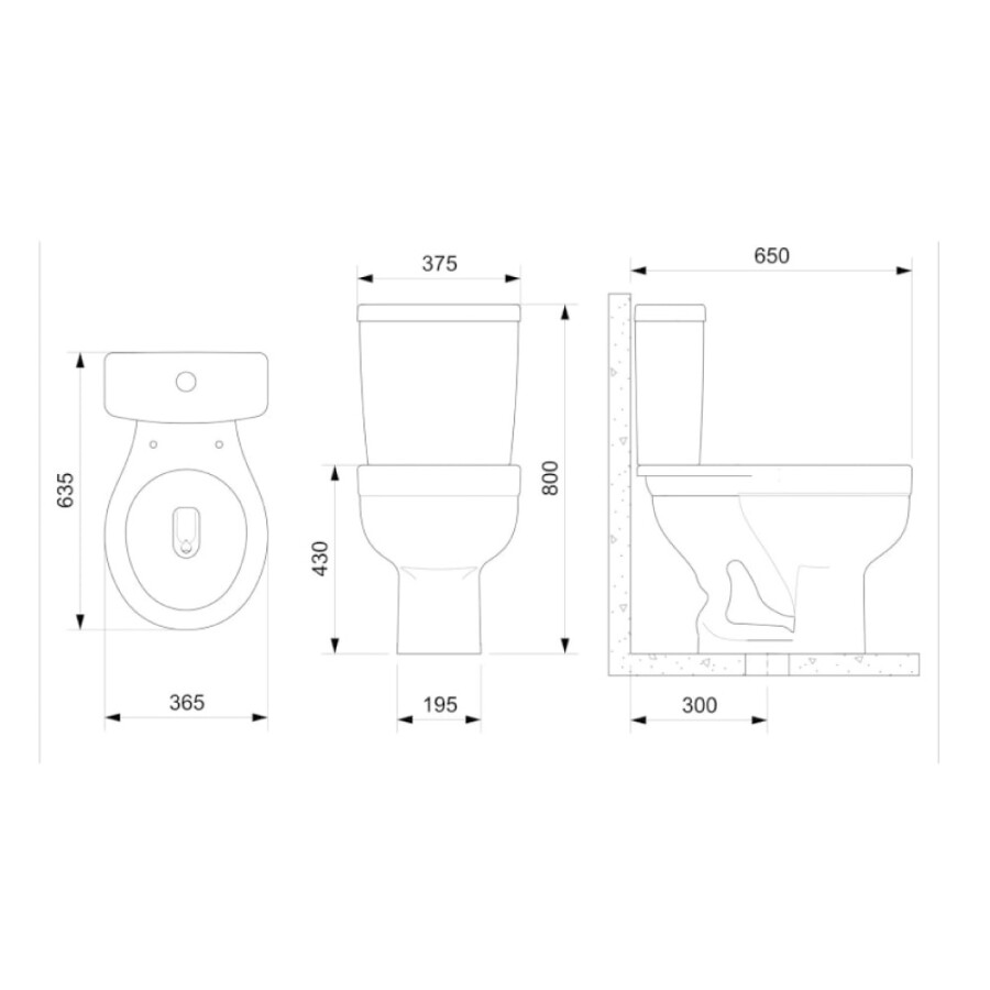 Kit Inodoro Largo Acesso Confort Kit Inodoro Largo Acesso Confort