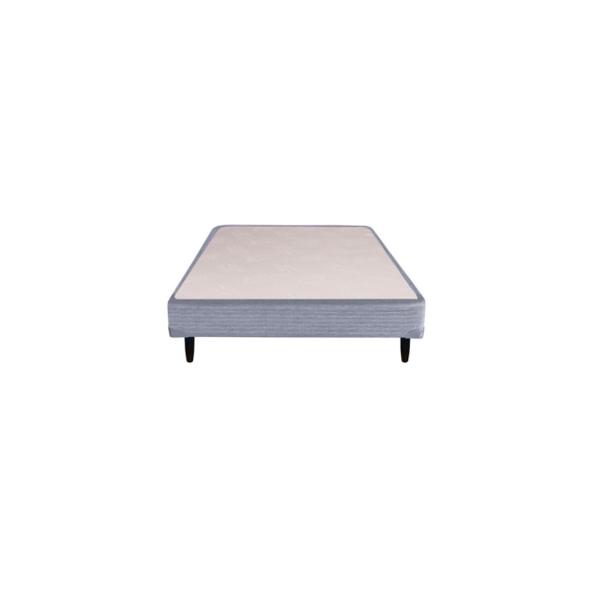 Base 2 Plazas 1.40 X 1.90 Negra Oferta 