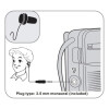 Radio Portátil Panasonic Am/fm A Pilas modelo Rf-p50d Radio Portátil Panasonic Am/fm A Pilas modelo Rf-p50d