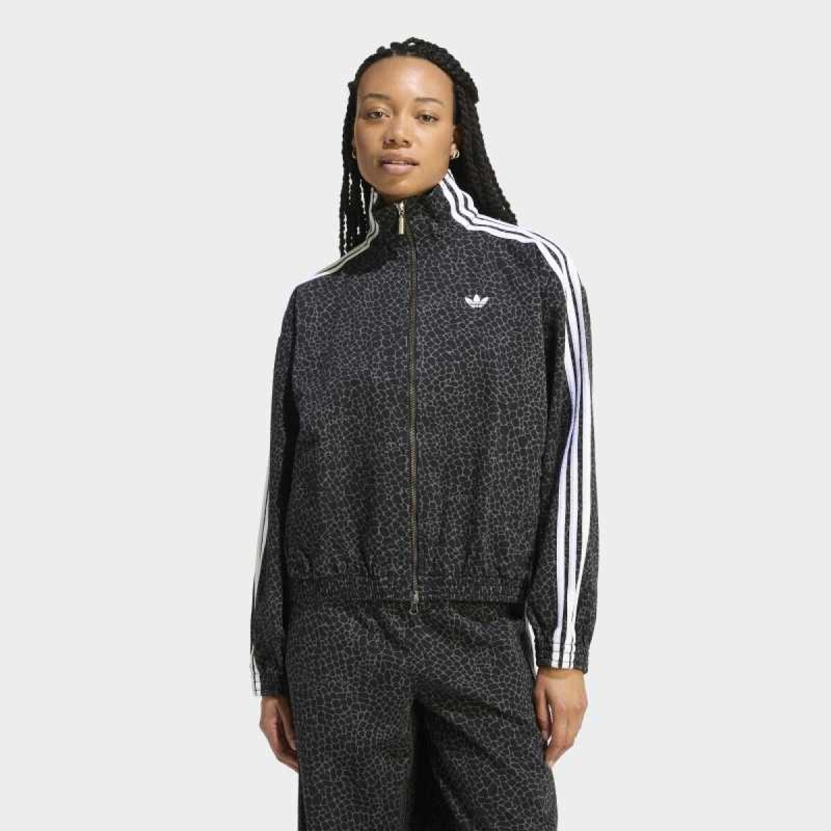 Campera Adidas Firebird AOP - Negro 
