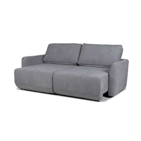 Sofá Cama Ravena - Tela Microfibra 9250 (Grafito)