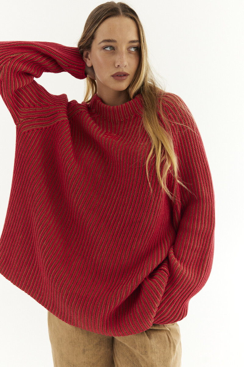 Sweater New Label - Rojo 