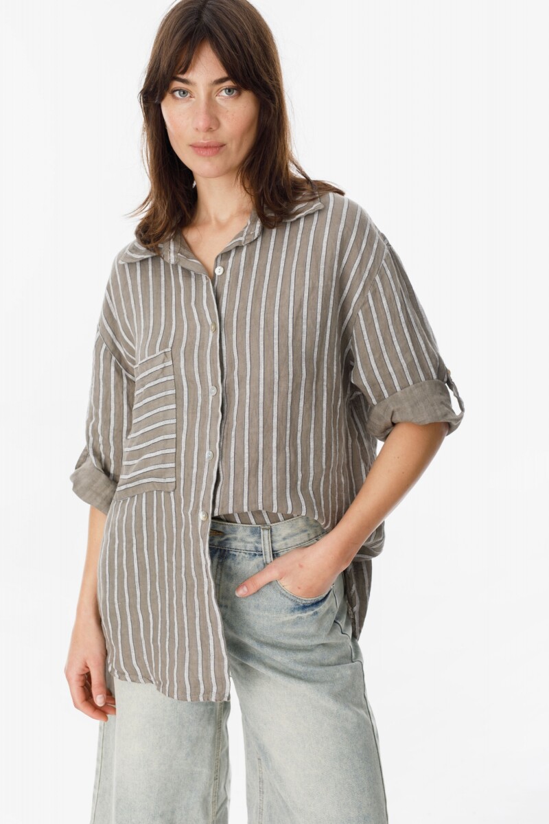 Camisa Ulises - Vison 