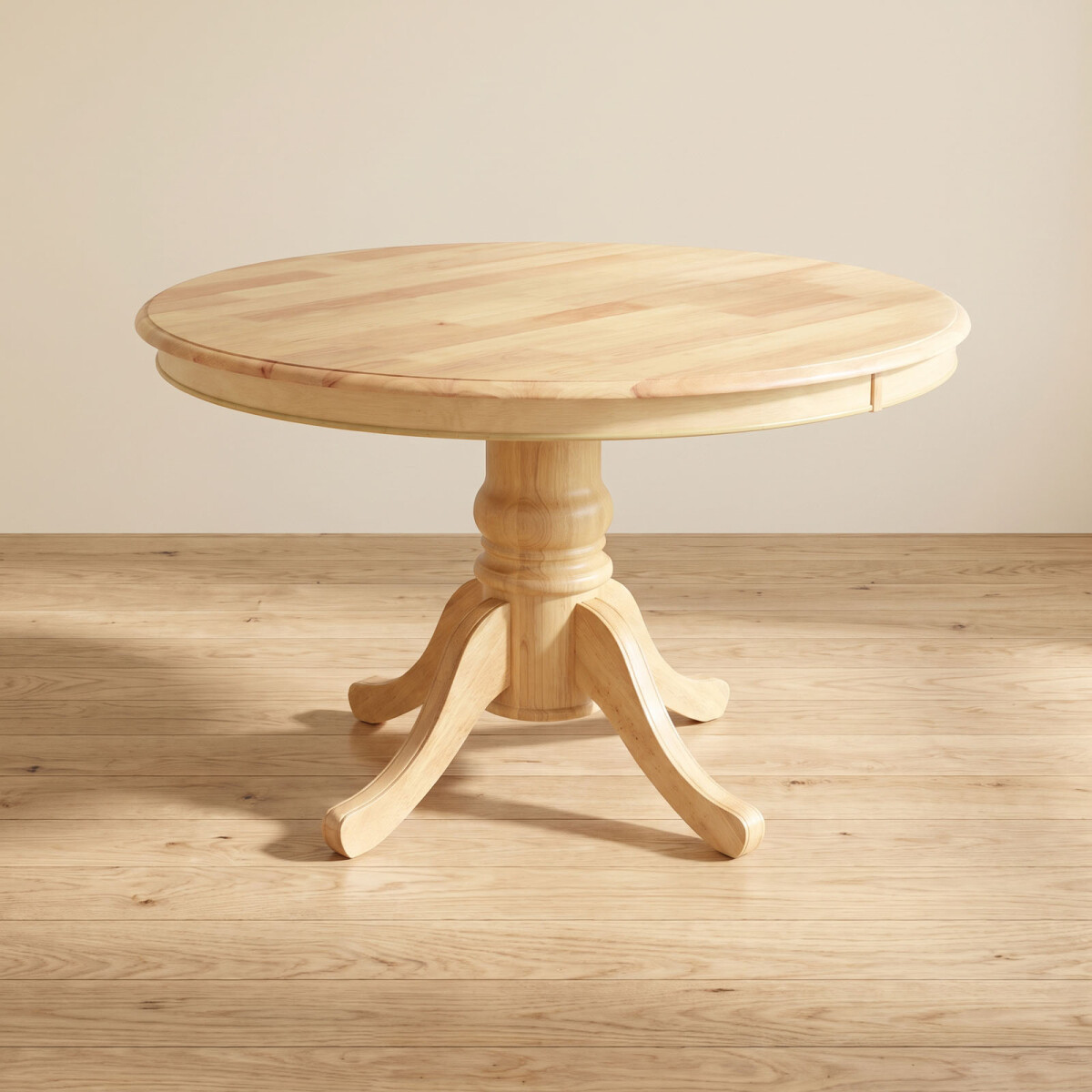 MESA DE COMEDOR - MADERA NATURAL-BEIGE PUEBLA 