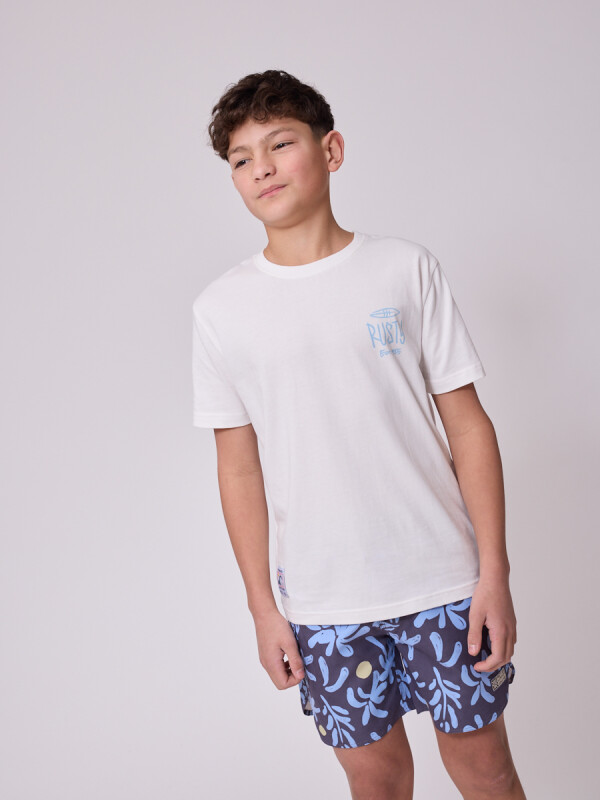 T-SHIRT ROKAI TEEN RUSTY Blanco