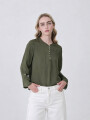 Blusa Zoyan Verde Oliva