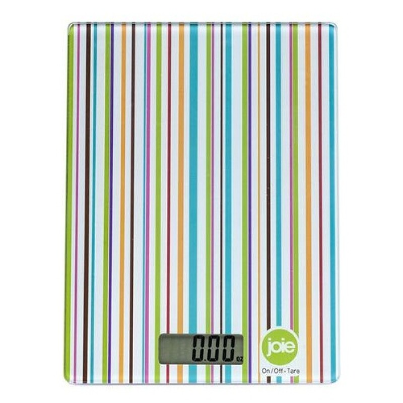 Balanza digital de cocina Joie 5Kg varios diseños Rayas