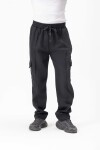 Pantalon Cargo Liso Negro