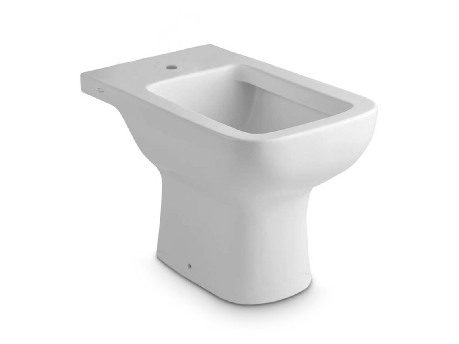 Sanitario Bidet Trento Blanco Brillo Loza Baño 1 Agujero 