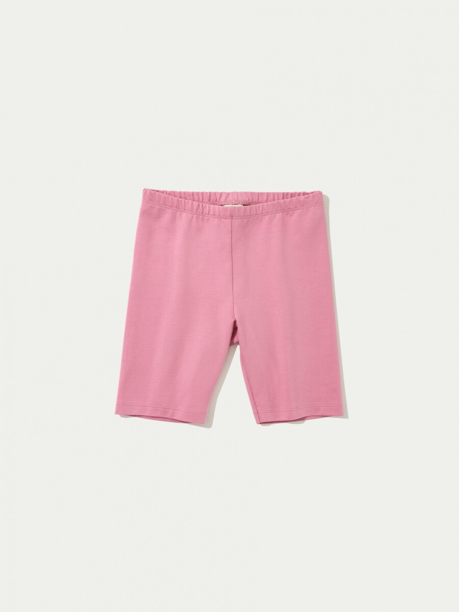 CALZA CICLISTA INFANTIL - ROSADO 
