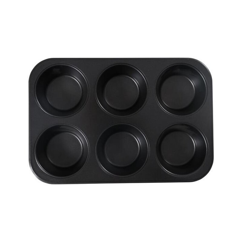 Molde para 6 Muffins Baker's Secret Essential Antiadherente 22 x 32 cm MOLDE MUFFIN X6 ANTIAD. 22X32X4CM/0.5MM ESSENTIAL