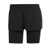 Short de Mujer Adidas Run Icons Negro