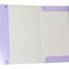 CARPETA DALI CON ELASTICO TAMAÑO OFICIO COLORES PASTELES COLOR LILA