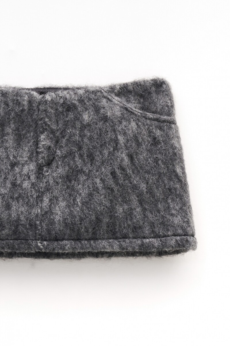 MINIFALDA Gris