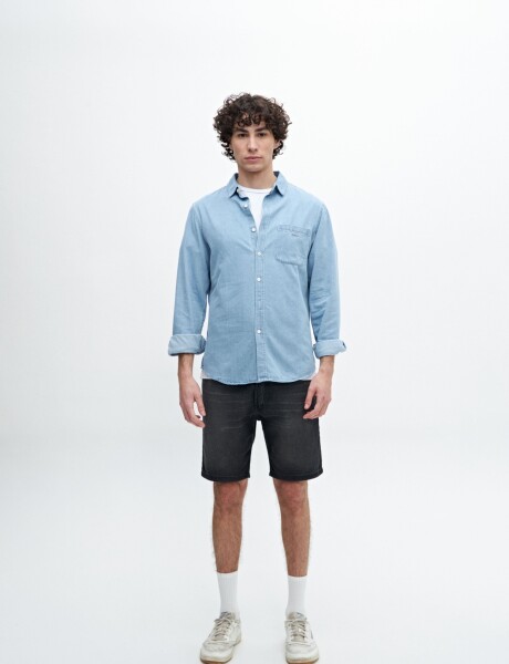 Camisa Bran Light Blue