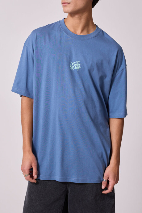 T-SHIRT TULAN DIXIE Azul Piedra