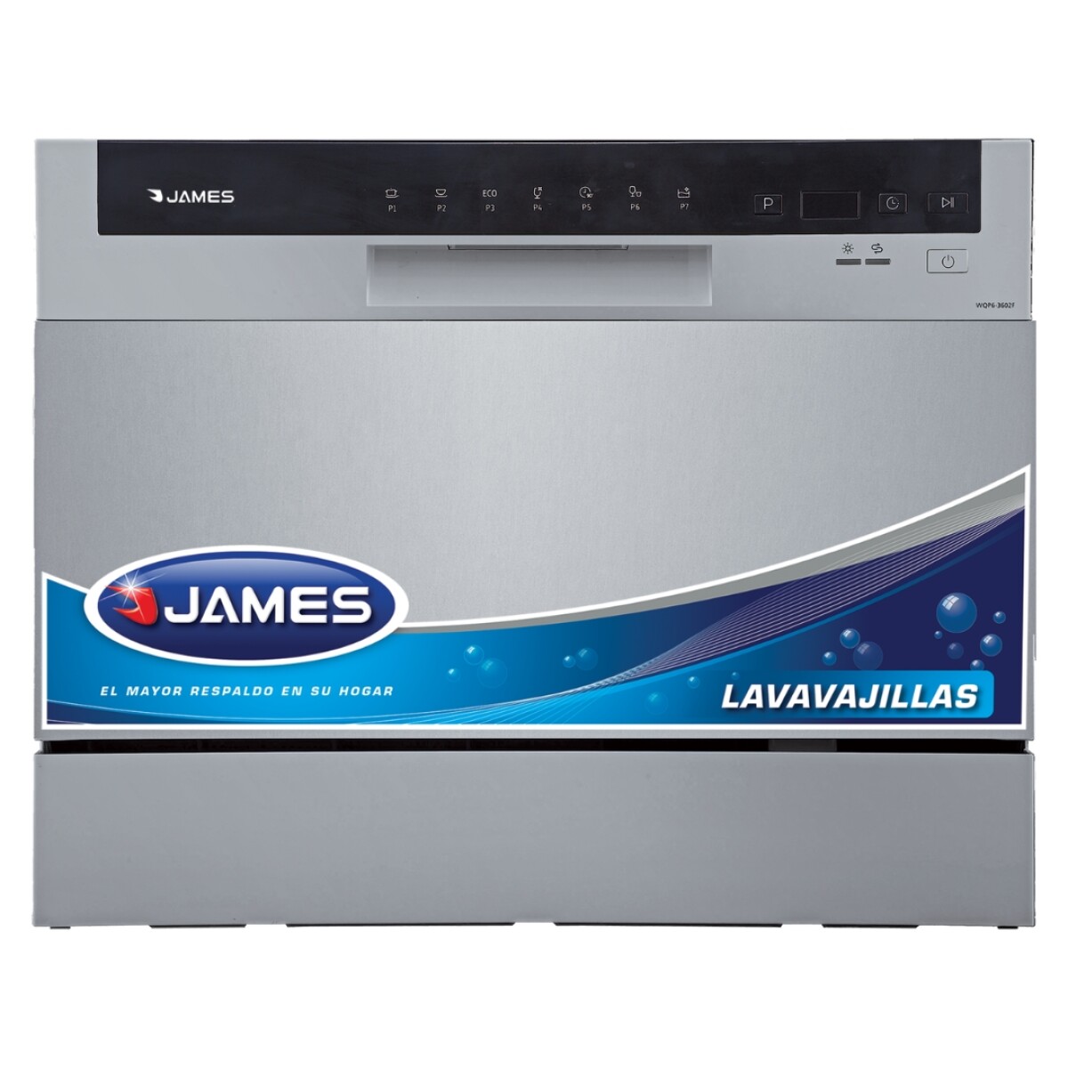 Lavavajillas James compacto 6 cubiertos LVCM-6CD inox. 