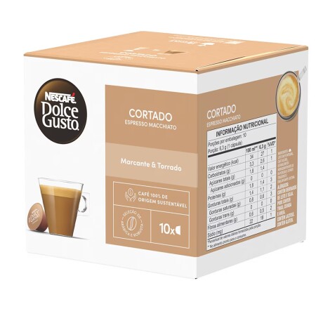 Capsula Dolce Gusto Cortado Espresso Macchiato Intenso 001