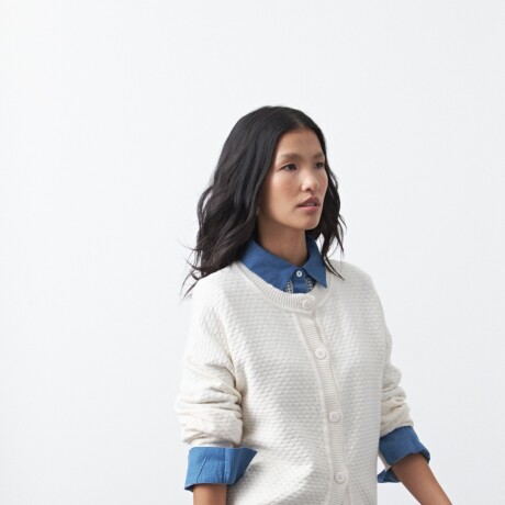 CARDIGAN TEODORA Crudo