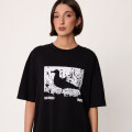 T-SHIRT M/C GAVIOTA DIXIE Negro