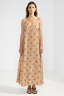 FLO DRESS Bloomline Camel