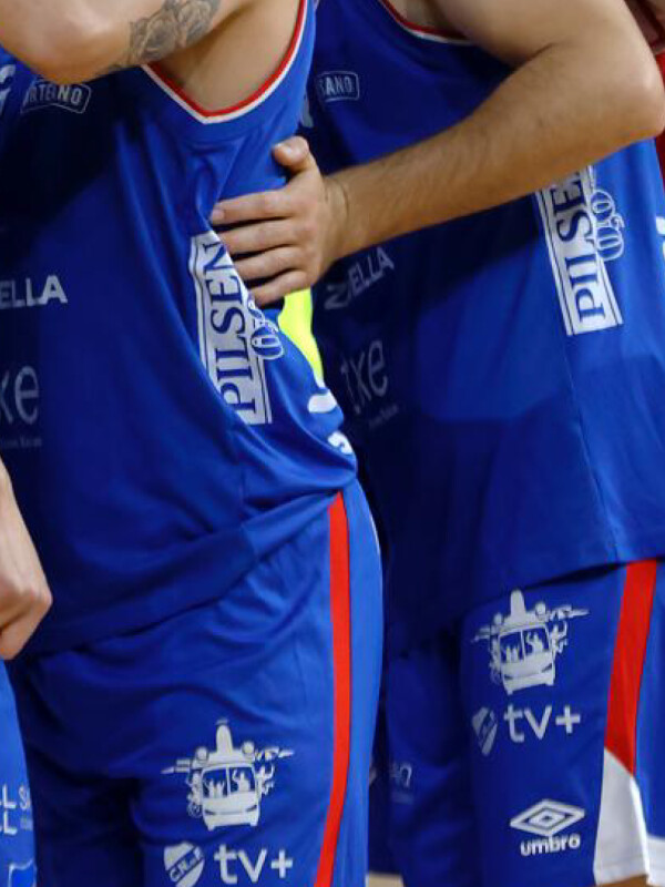 BASKET SHORT AWAY 24/25 Nacional Hombre Azul Royal, Rojo, Blanco