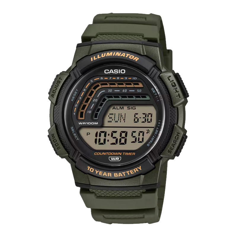 Reloj Casio Digital para Hombre WS-1800 3AVDF