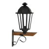 Farol Nº 4 de Pared Hierro y Madera 40 cm Farol Nº 4 de Pared Hierro y Madera 40 cm