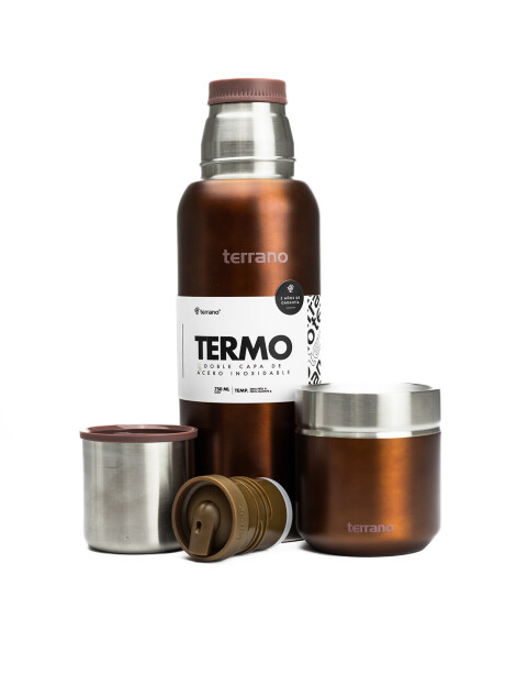 Kit 750ML Slim + Mate Folkie Copper