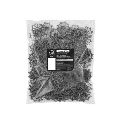 Separadores rueda 20mm p/ varilla hormigón 100un -TRAMONTINA TN1563