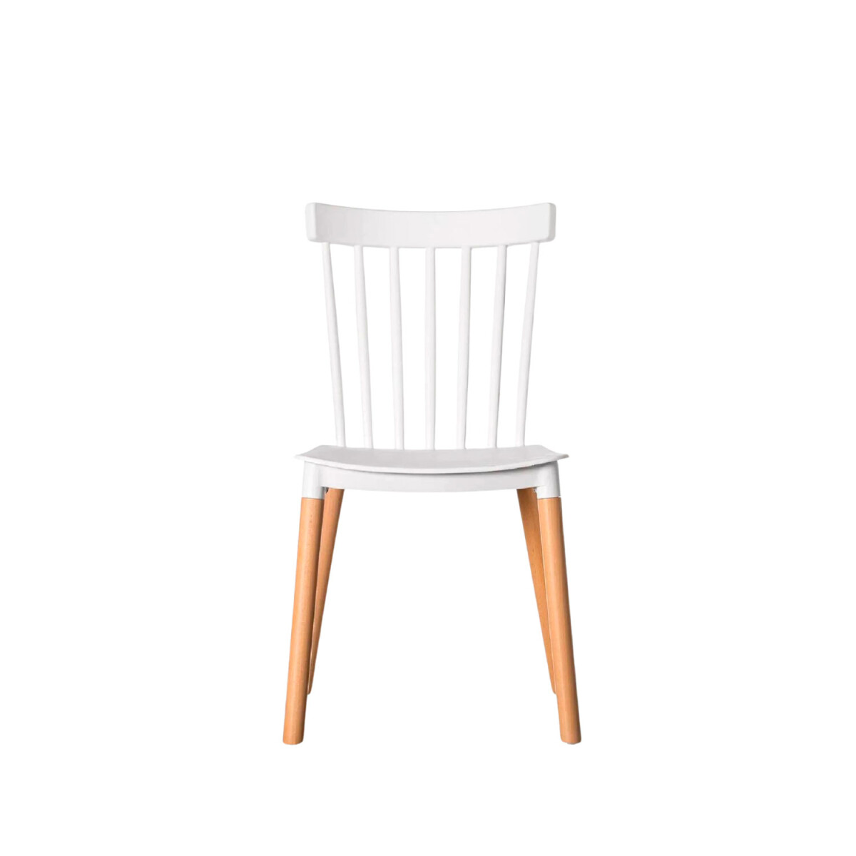 Silla De Comedor Lumax Lizzy Resistente Diseño Funcional Y Elegante Para Hogar - Blanco 