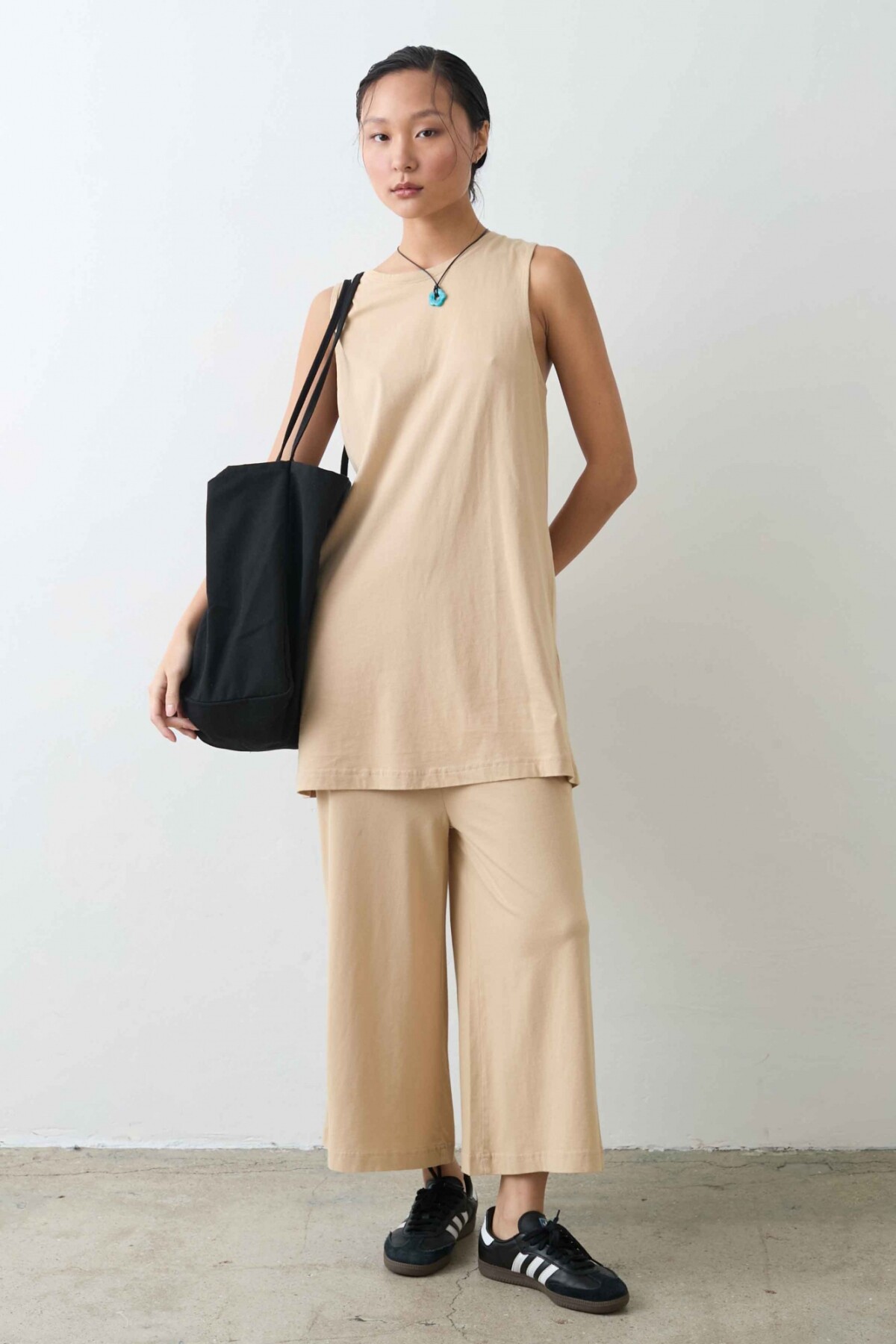 Pantalón Jane Beige Gastado