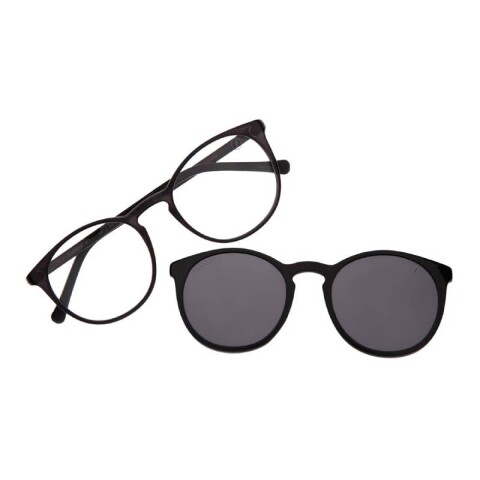 Armazón Chilli Beans Helsinki más intercambiable de Sol Unisex Negro Oscuro