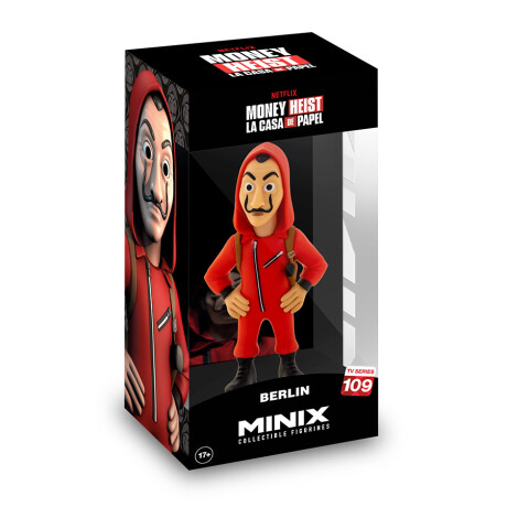 MINIX FIGURINE MONEY HEIST - BERLIN W/MASK 001