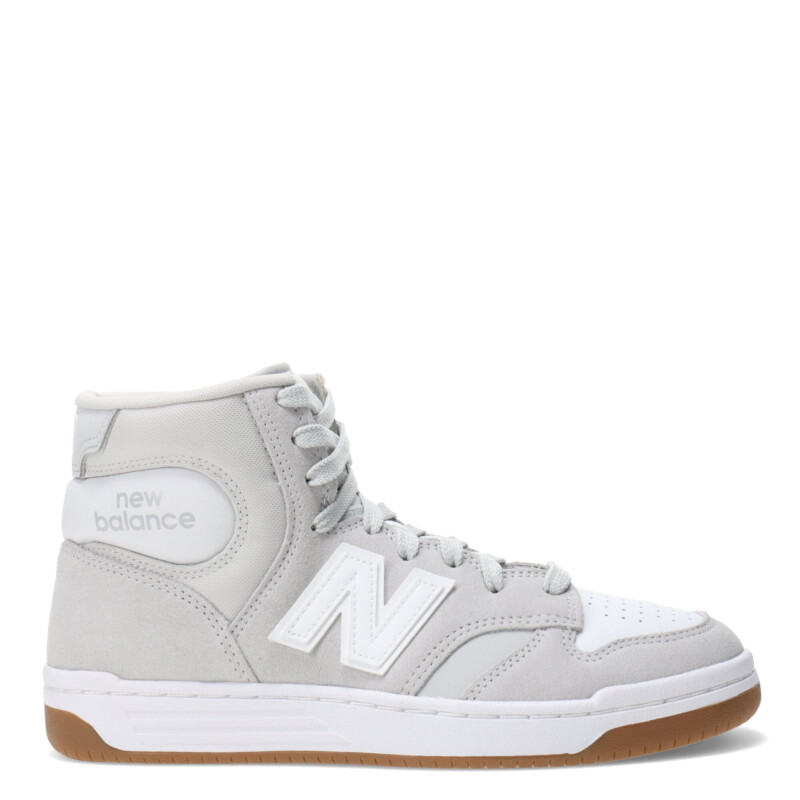 Championes de Hombre New Balance 480 Gris Claro - Blanco