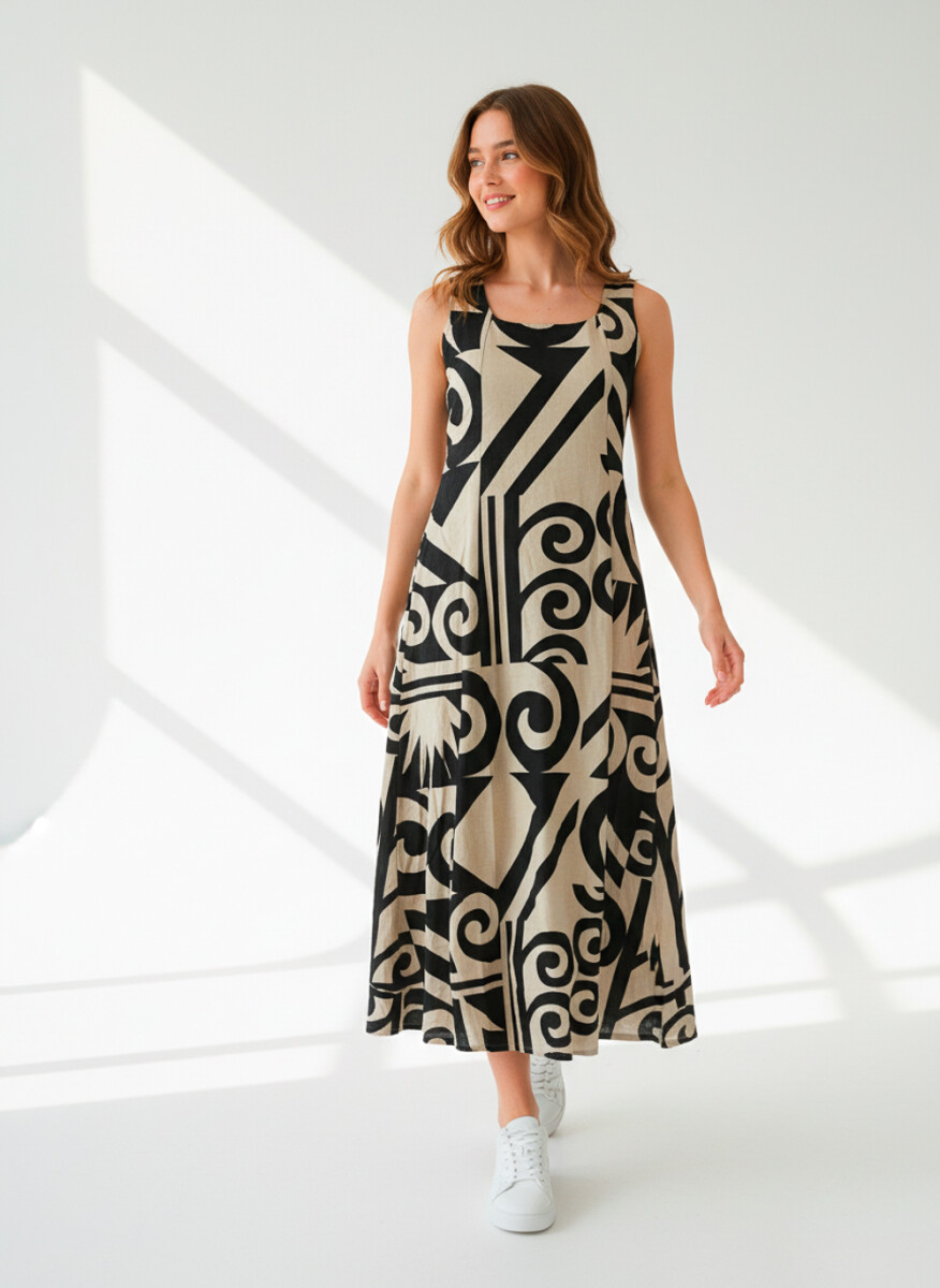 Vestido Rava - Estampado 1 