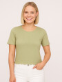 Remera Manela Verde Grisaceo